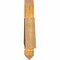 Ekena Millwork Eugene Rough Sawn Timber Gable Bracket, Western Red Cedar, 48"W x 10"H x 2"D x 6"F, 5/12 Pitch GBW048X10X0206EUG00RWR - alternate 4